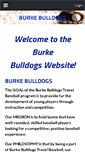 Mobile Screenshot of burkebulldogs.com